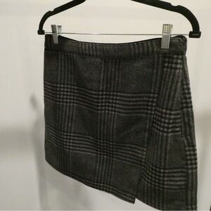 Plaid Gray Women's Skort